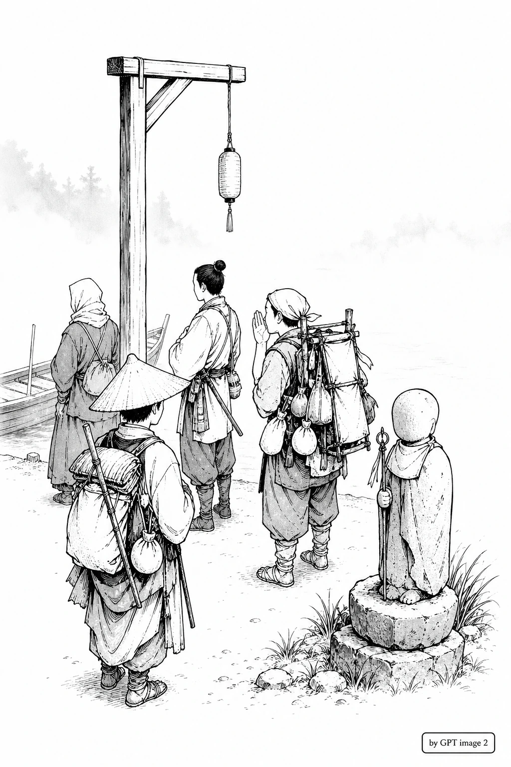 길가의 소문 삽화