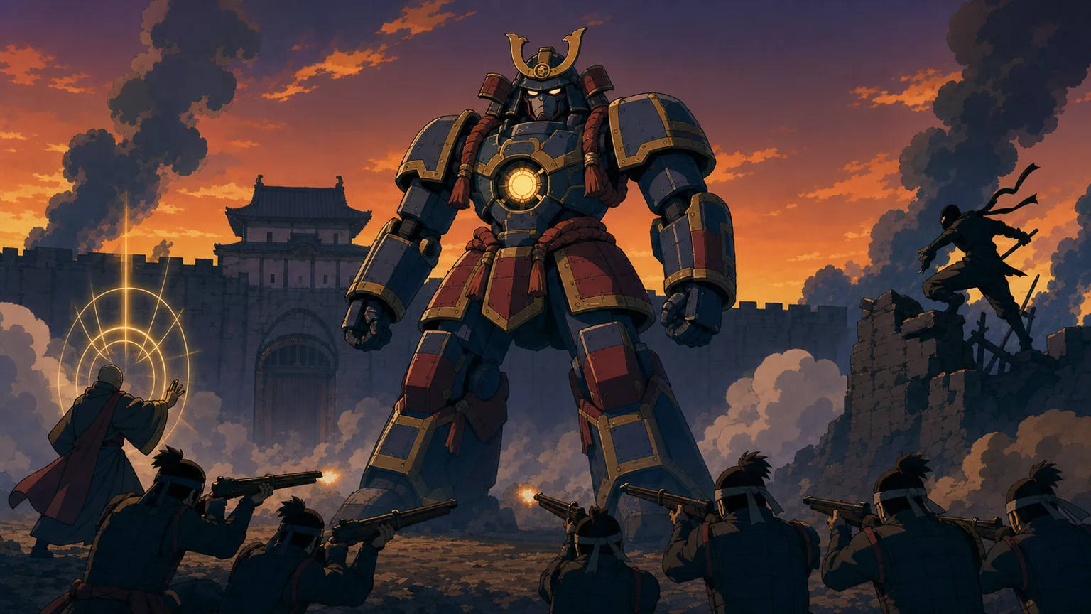 戦場運用 — 降神太甲をいかに立てるか 挿絵