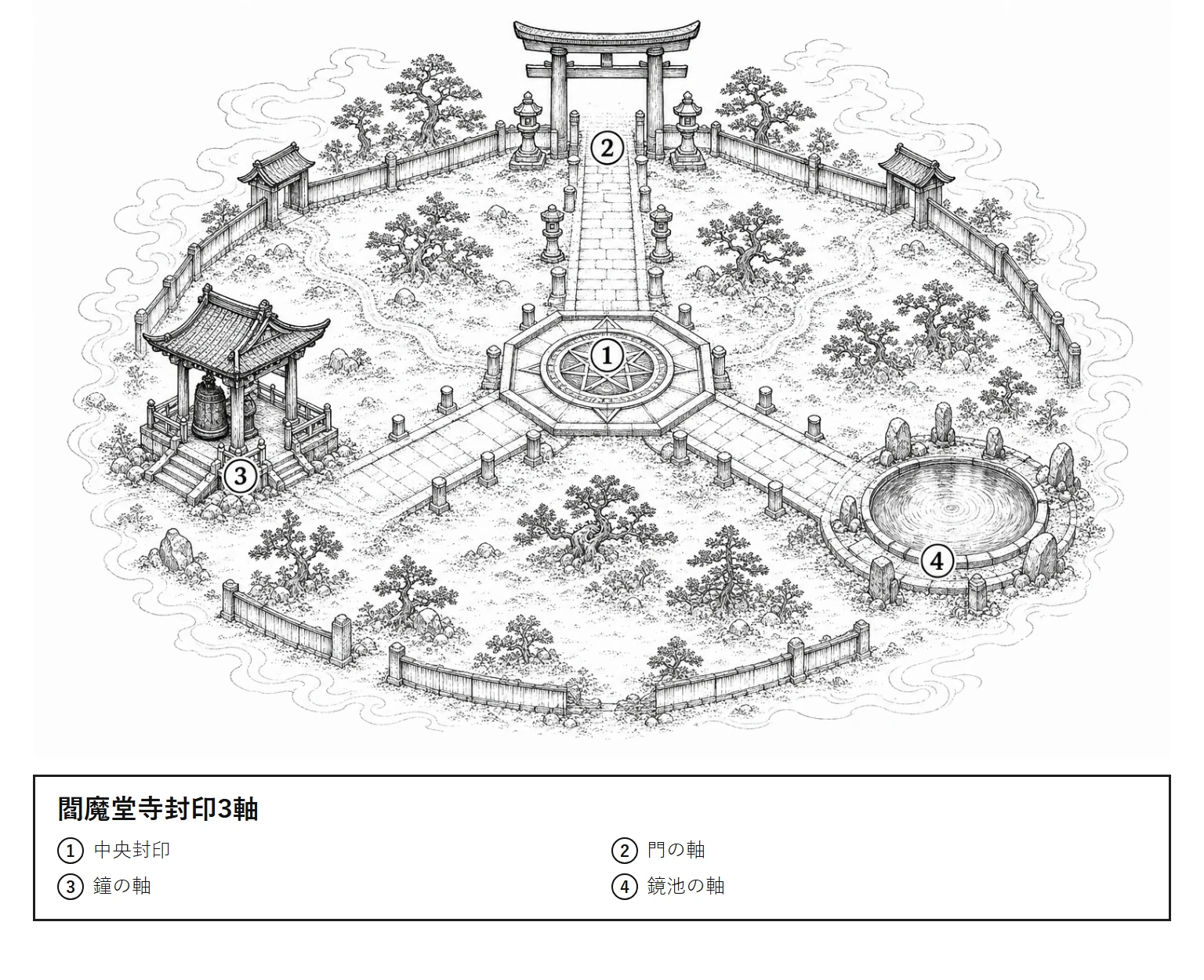 閻魔堂寺封印3軸