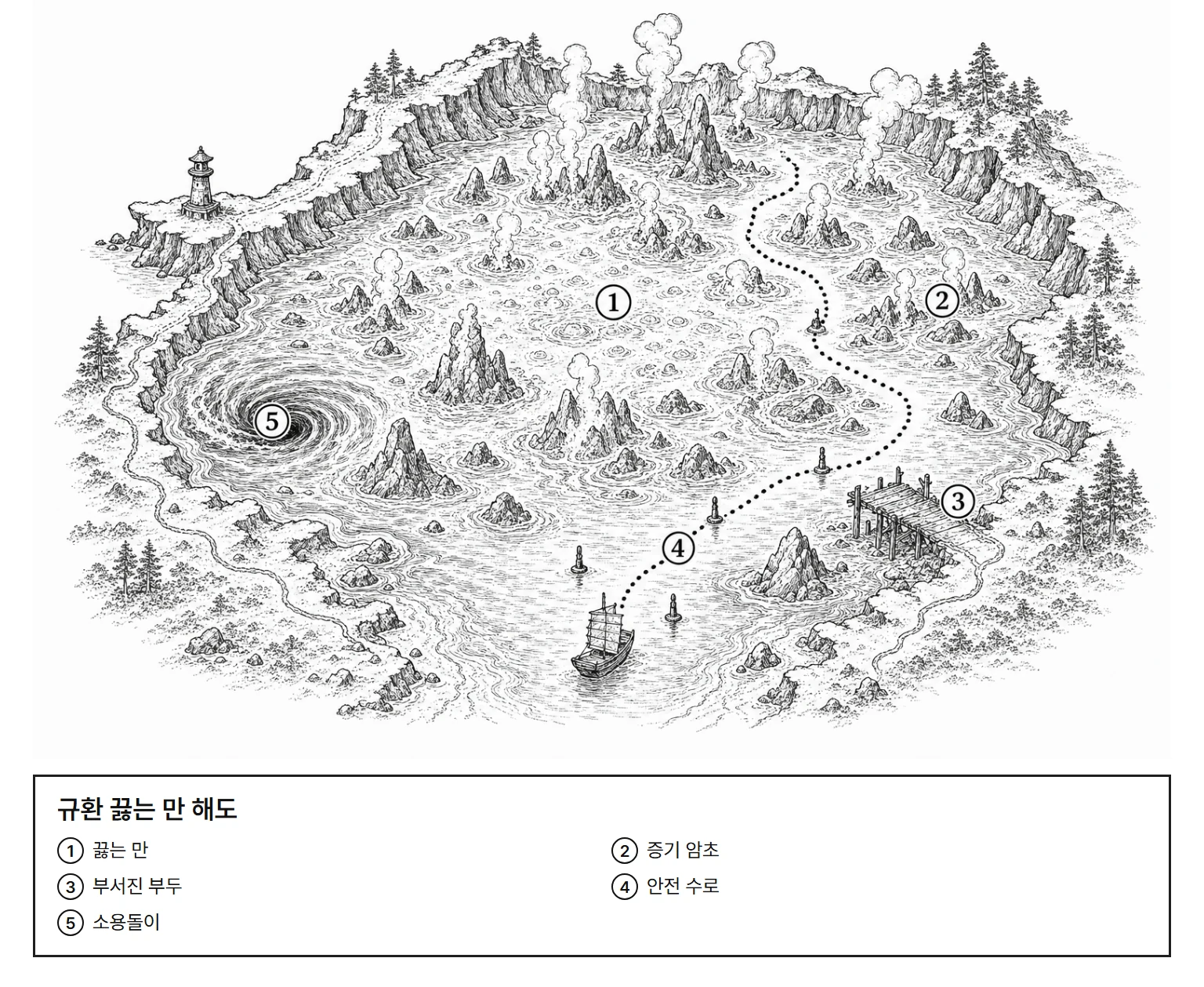 규환 끓는 만 해도