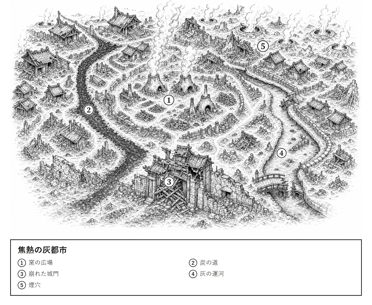 焦熱の灰都市