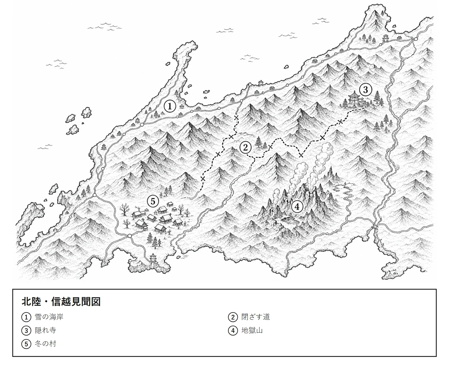 北陸・信越見聞図