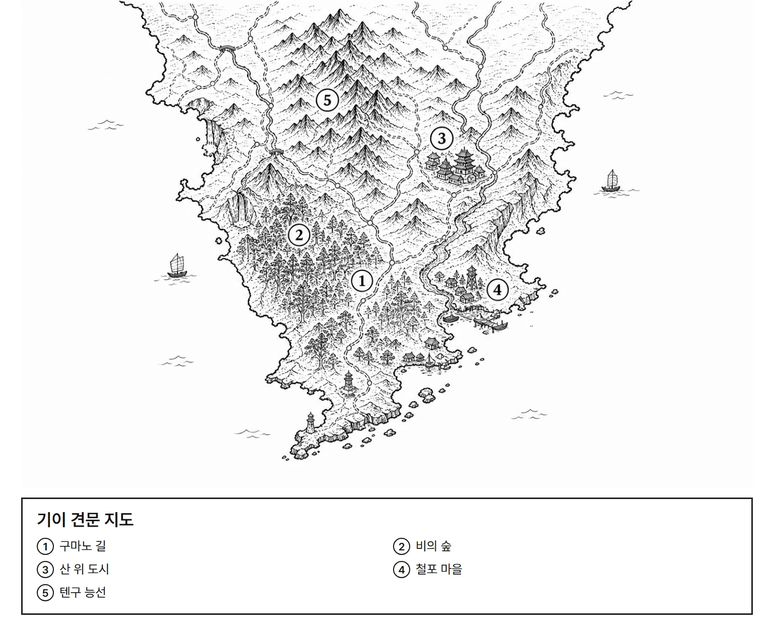 기이 견문 지도