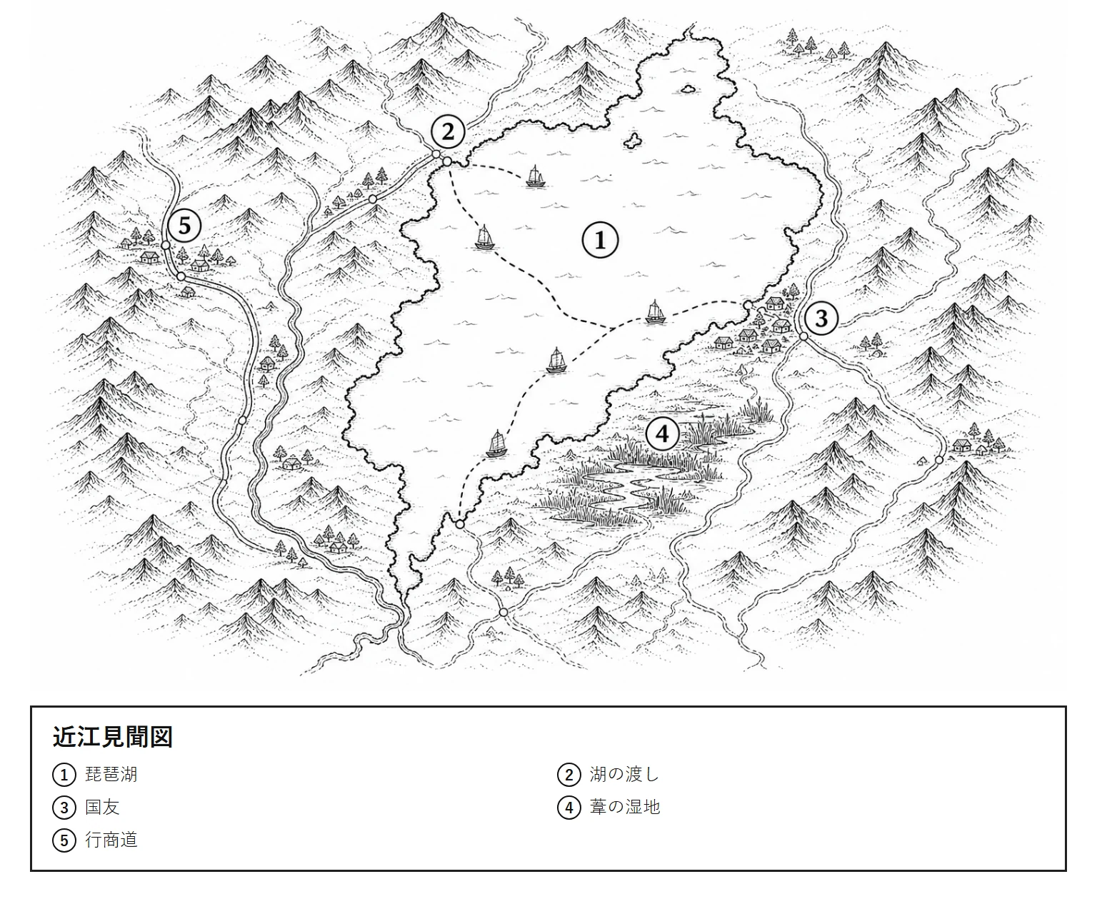 近江見聞図