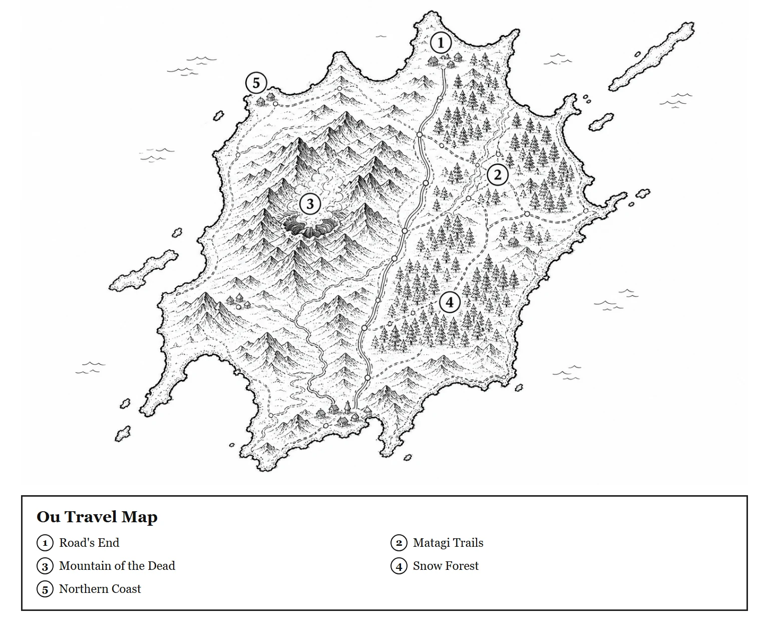 Ou Travel Map