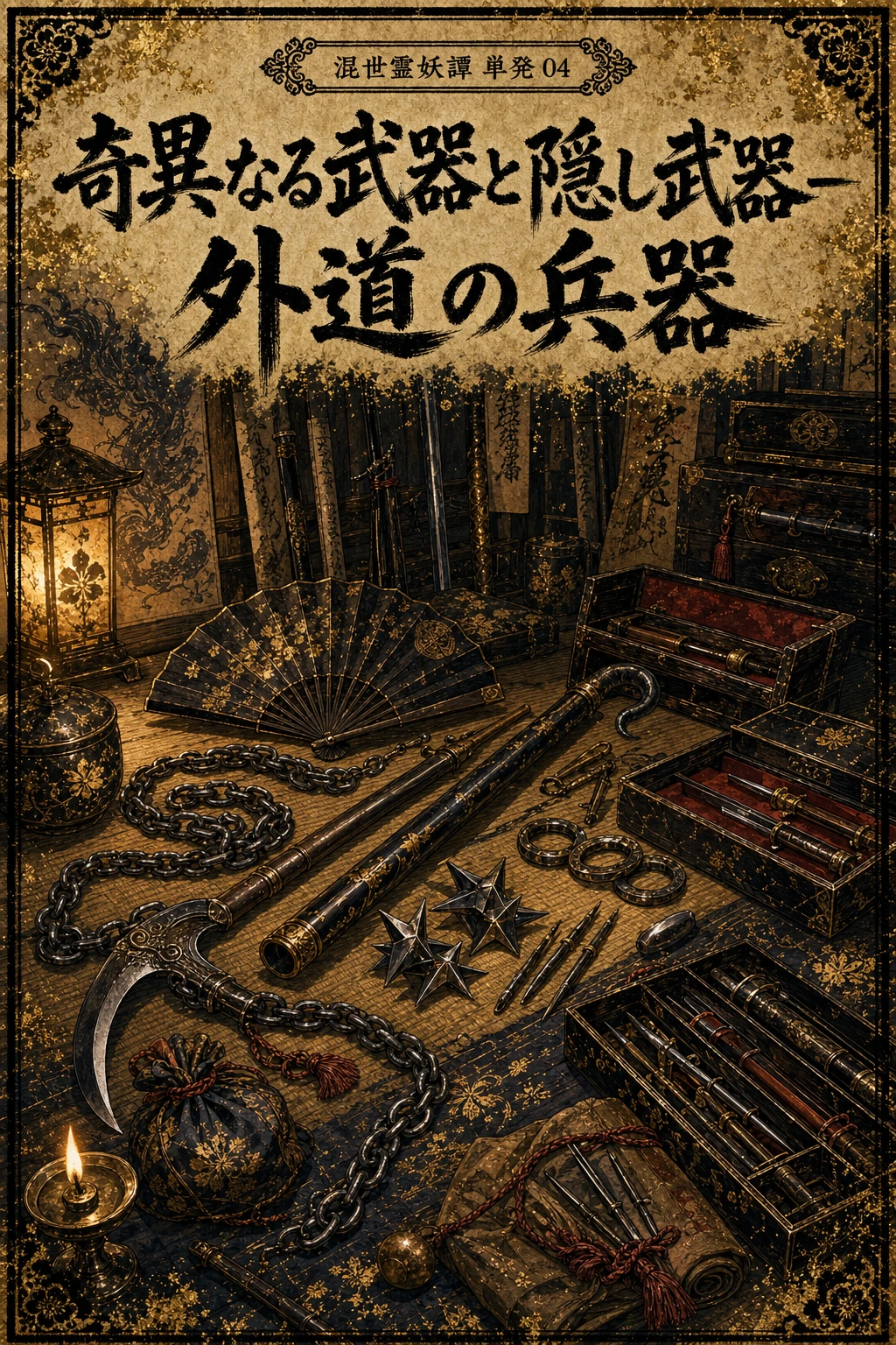 奇異なる武器と隠し武器